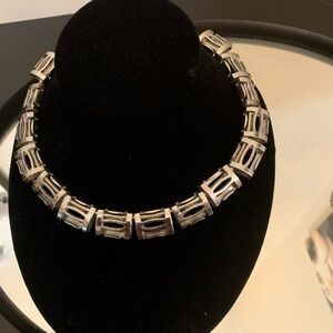 Silver colour steel choker